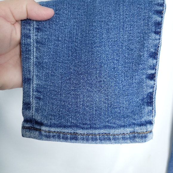 MADEWELL Women's 9" Mid  Rise Skinny Crop Button Fly Jeans Size 25 - Picture 7 of 16